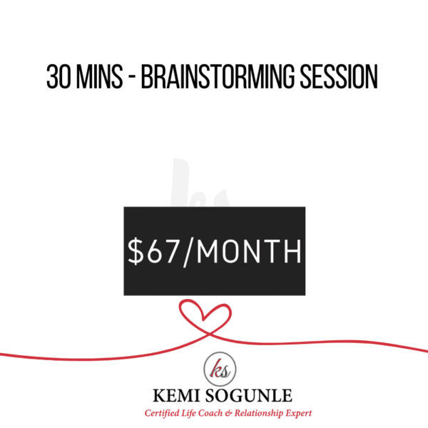 30 Minutes Brainstorming Session 30 minutes brainstorming session