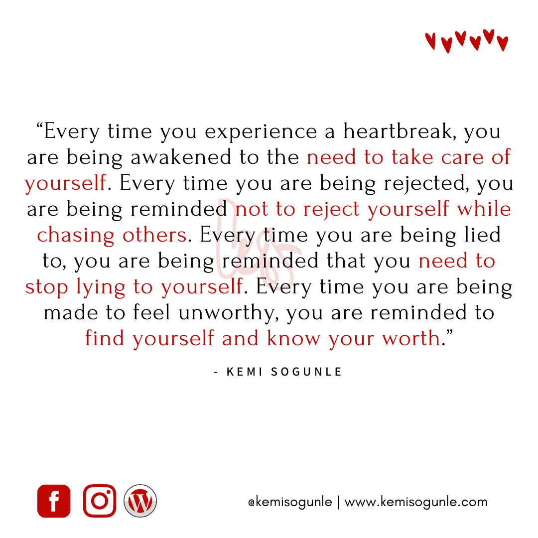 Finding Yourself Quote by Kemi Sogunle