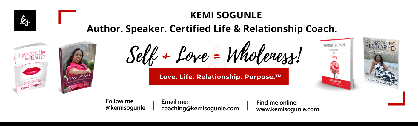 Kemi Sogunle, Author. Speaker. Coach.